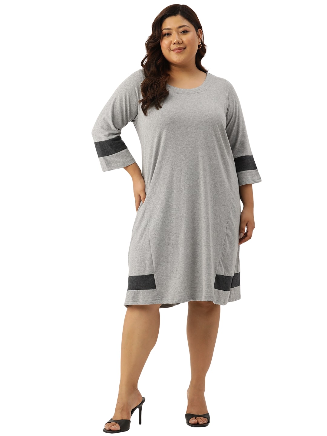 Trendy Plus Size Women’s Western Dress