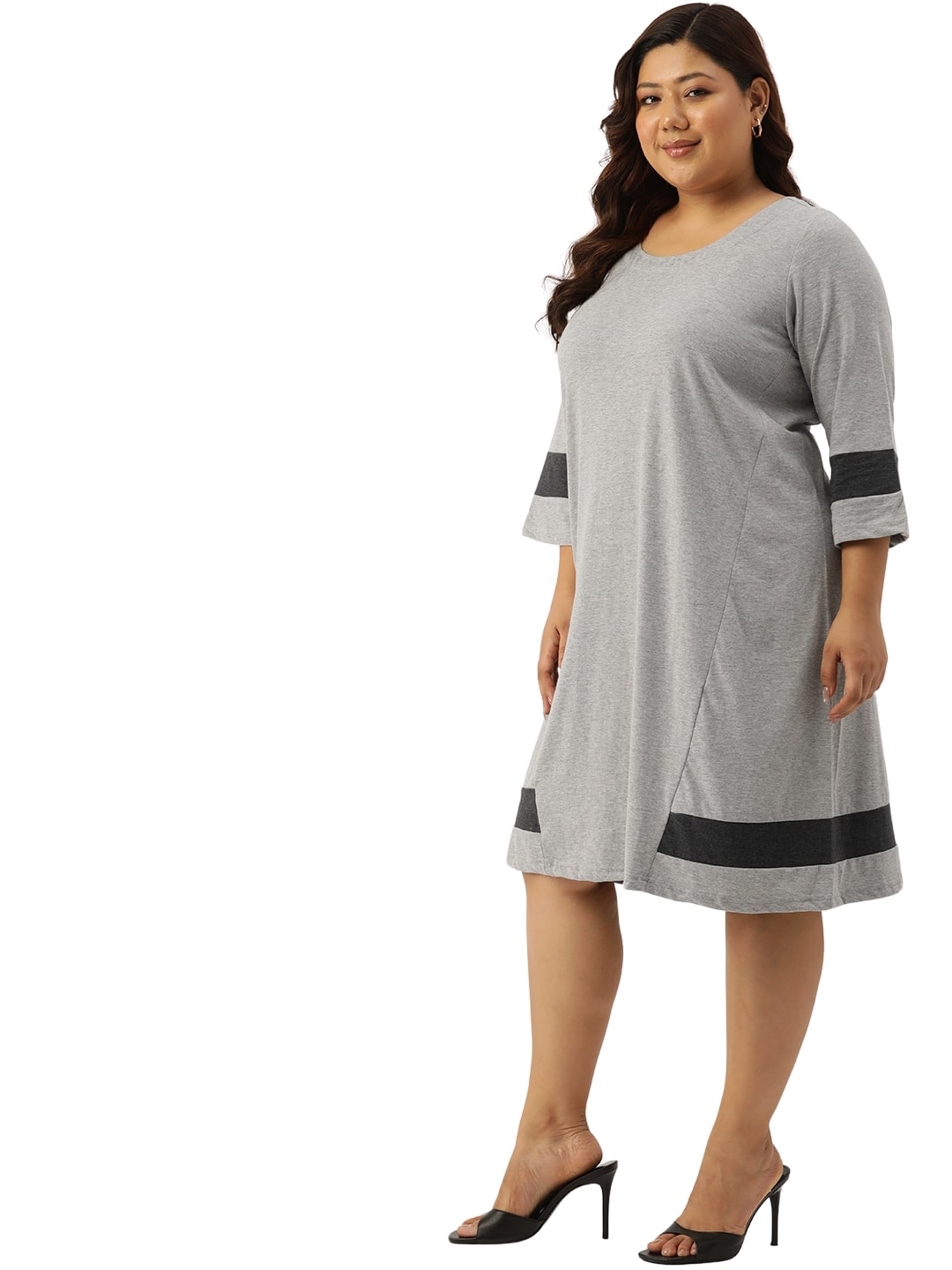Trendy Plus Size Women’s Western Dress