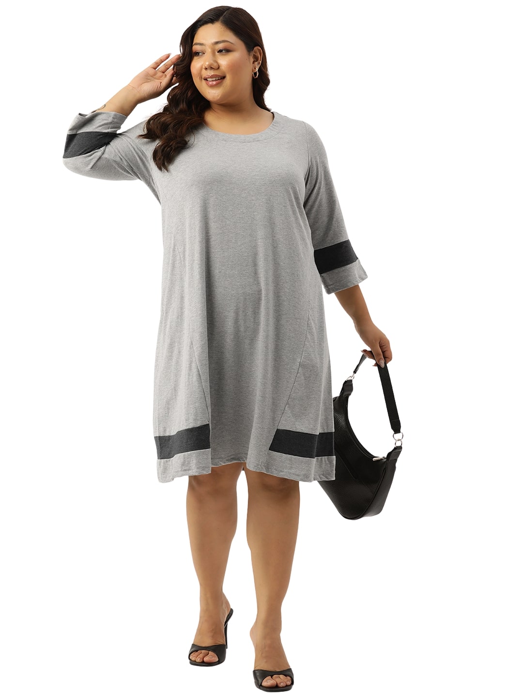 Trendy Plus Size Women’s Western Dress