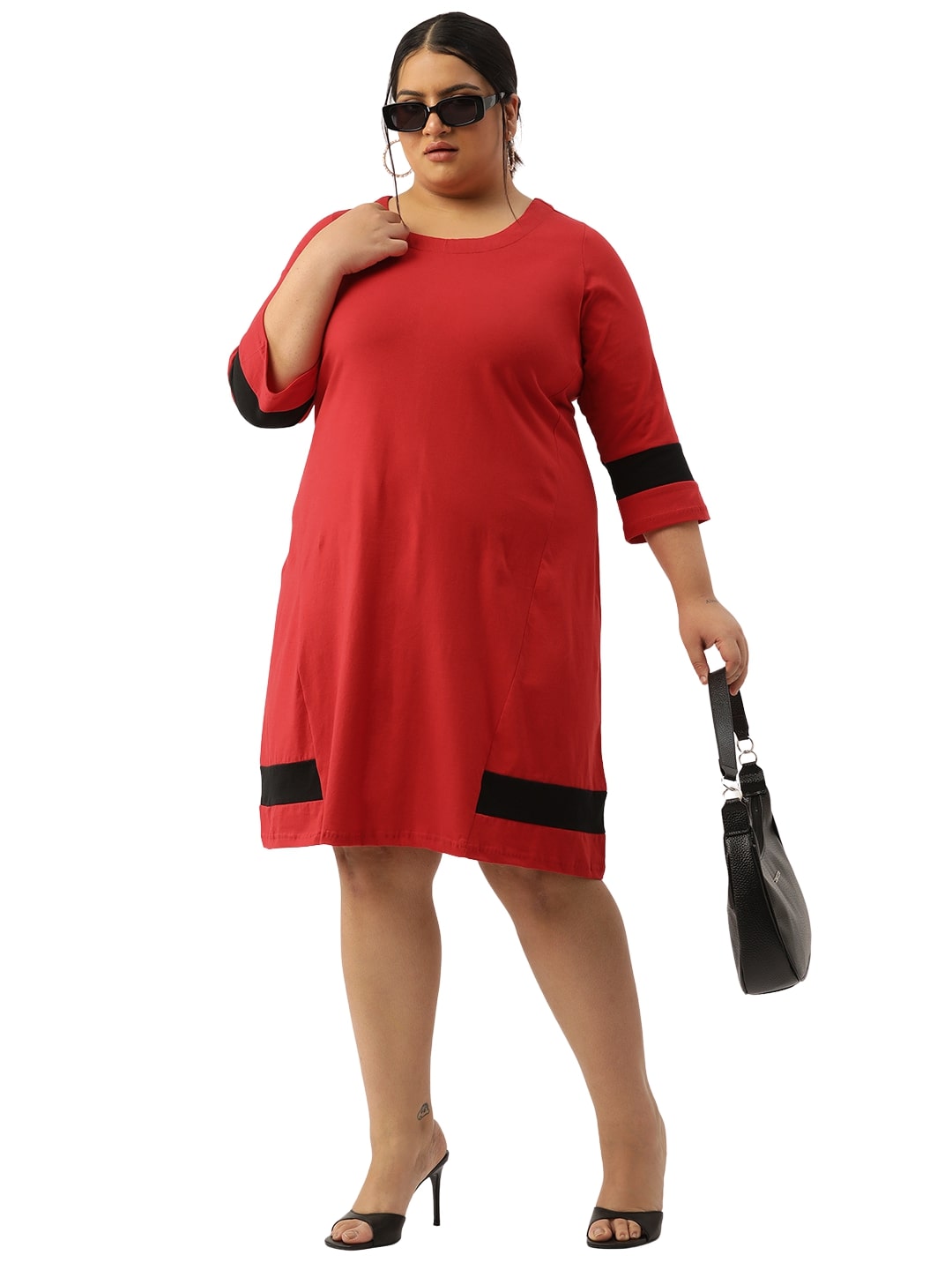 Trendy Plus Size Women’s Western Dress