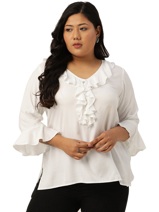 Stylish Plus Size Women Casual Top