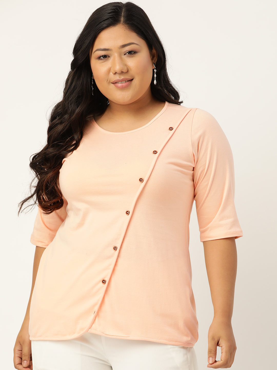 Plus Size Cotton Top