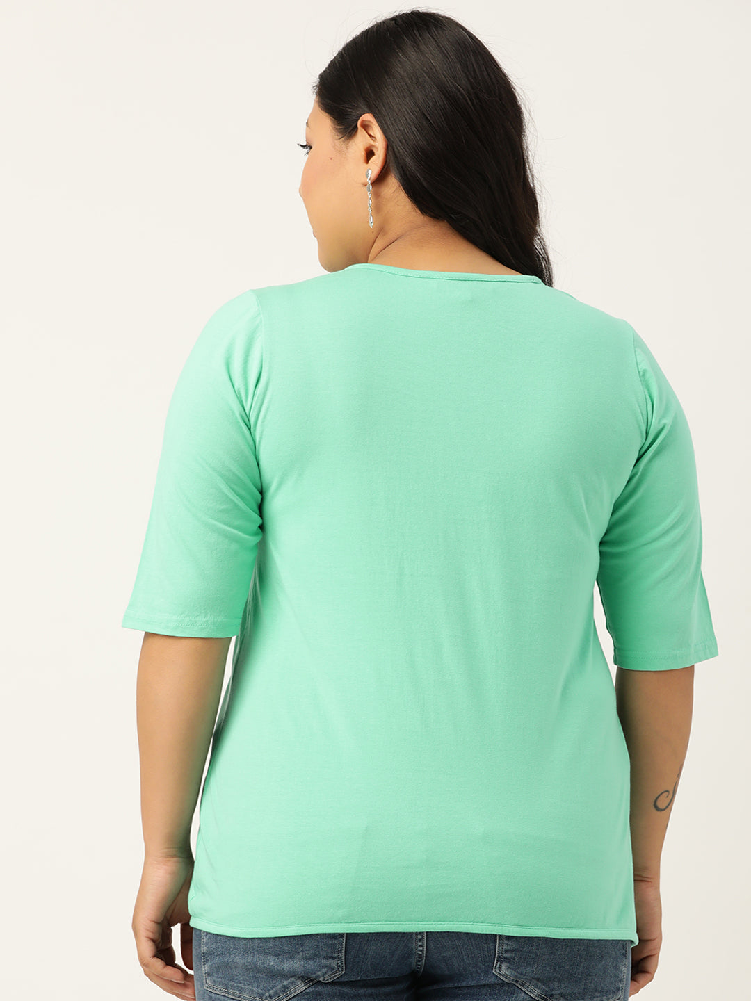 Plus Size Cotton Top