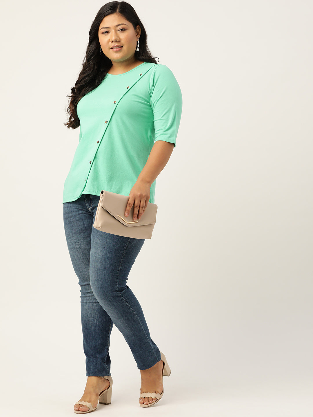 Plus Size Cotton Top