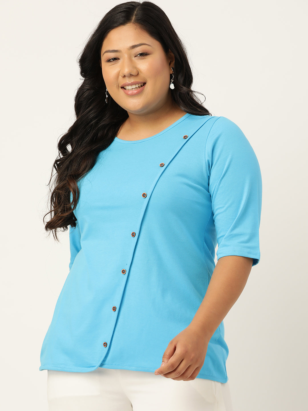 Plus Size Cotton Top