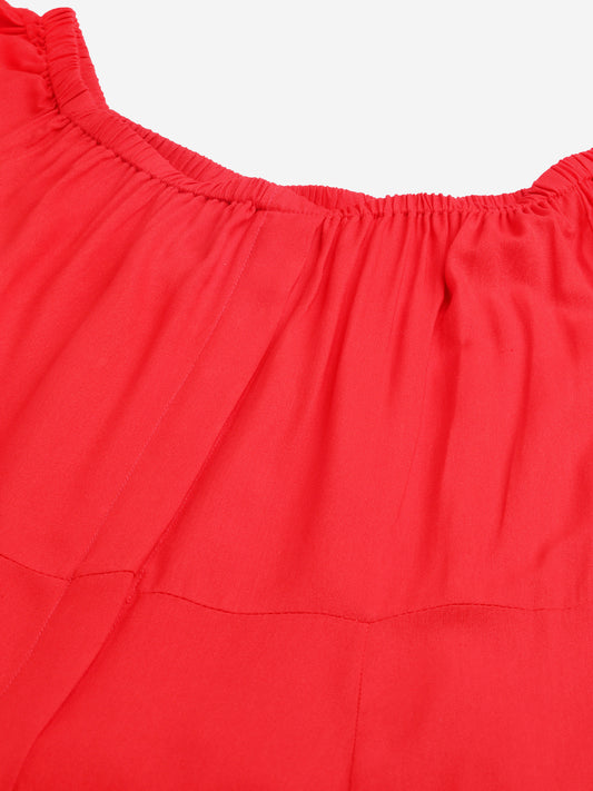 Plus Size Off-Shoulder Maxi Dress
