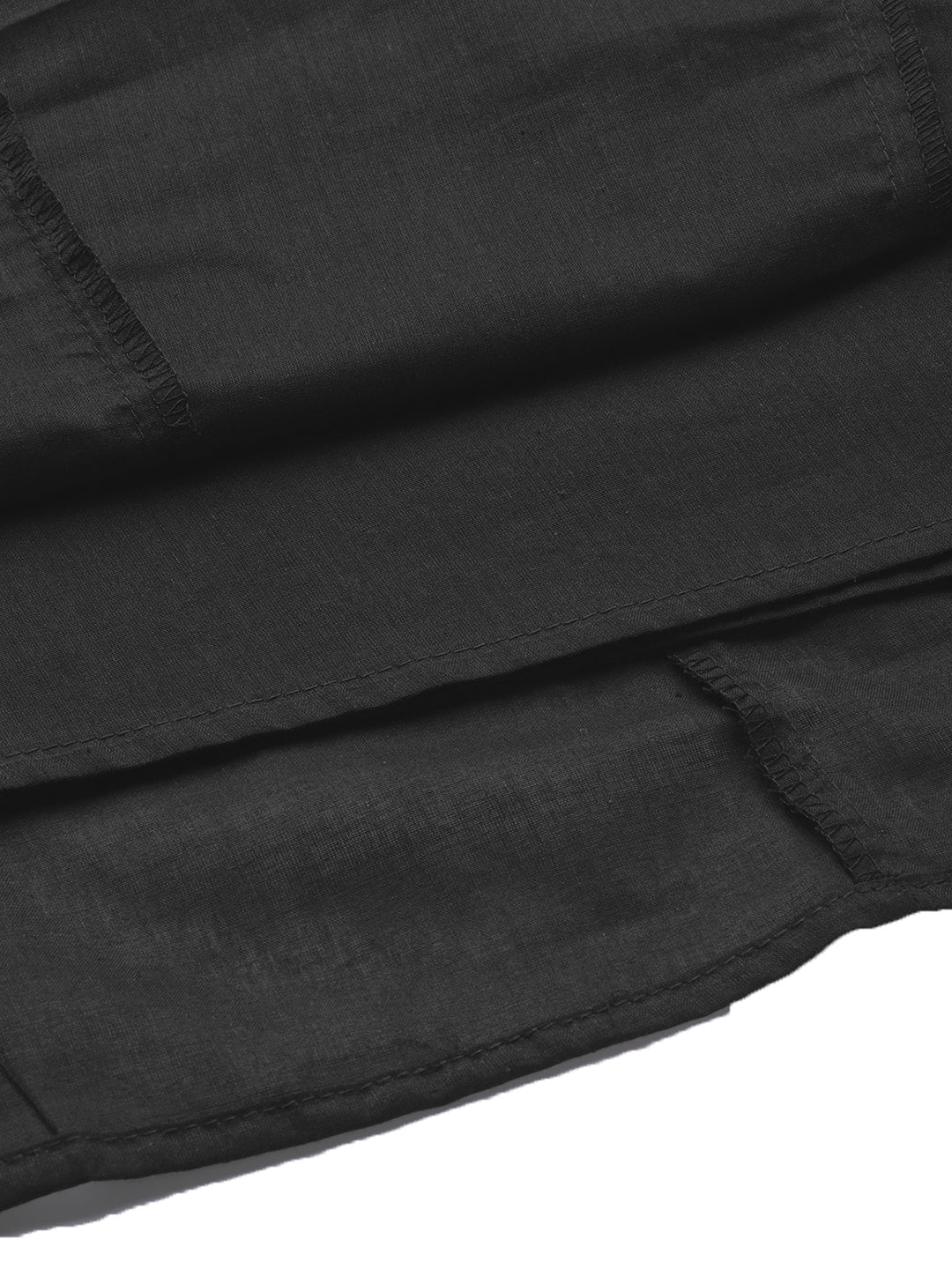 Cotton Fabric Elegant Plus Size Skirt