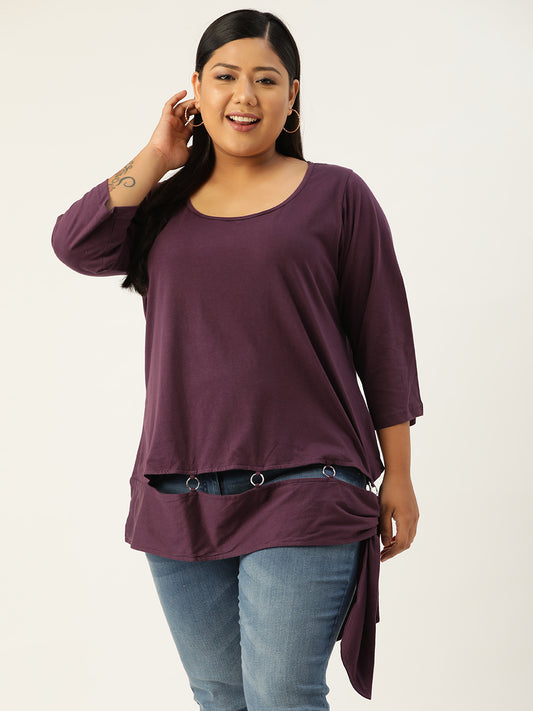 Classic Plus Size Casual Top for Women