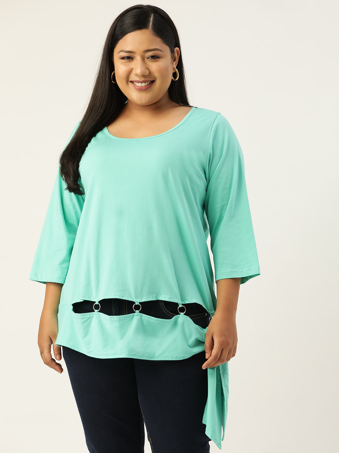 Classic Plus Size Casual Top for Women