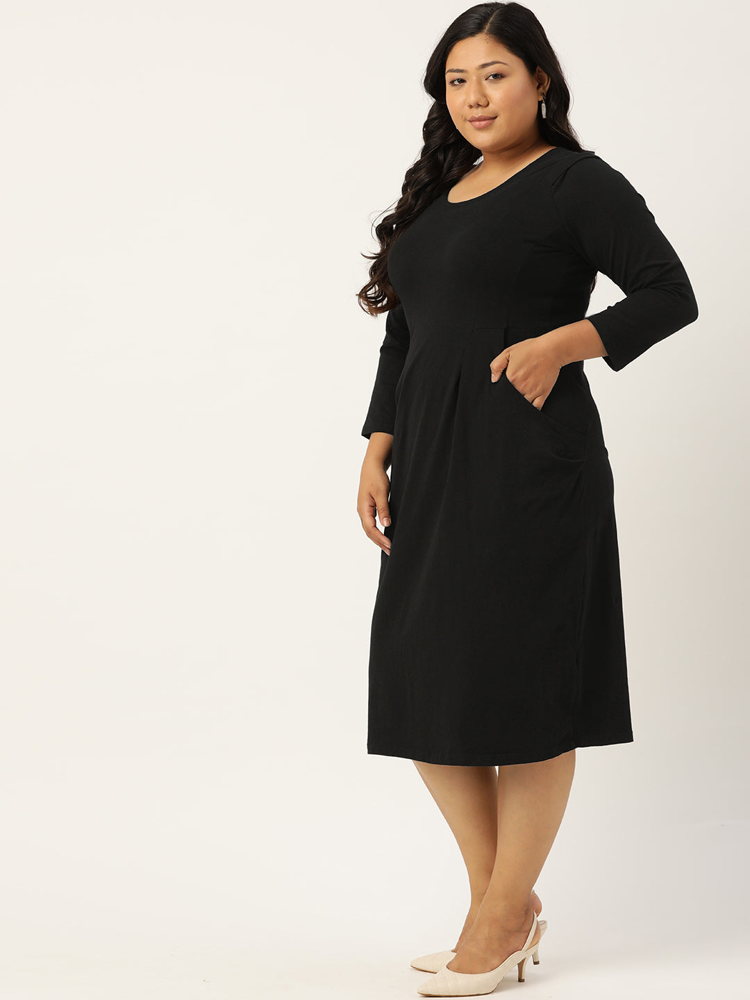Trendy Plus Size Women’s Western Dress