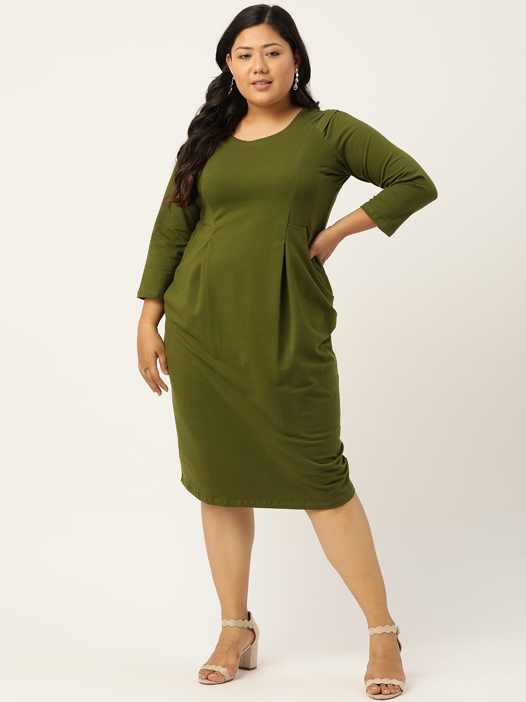 Trendy Plus Size Women’s Western Dress
