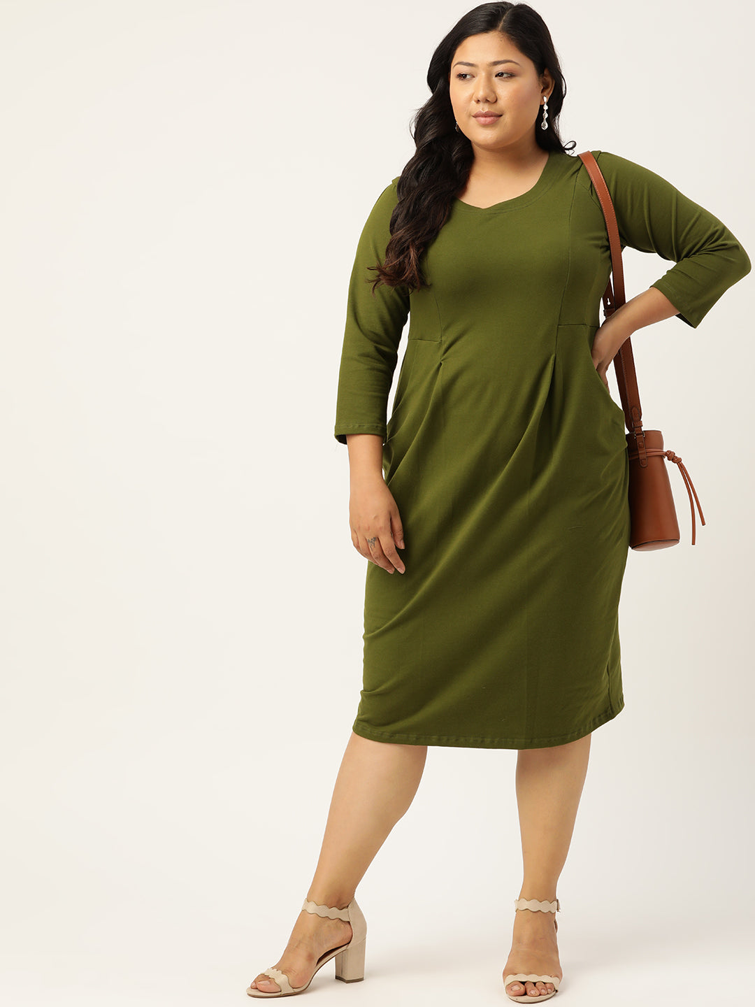 Trendy Plus Size Women’s Western Dress