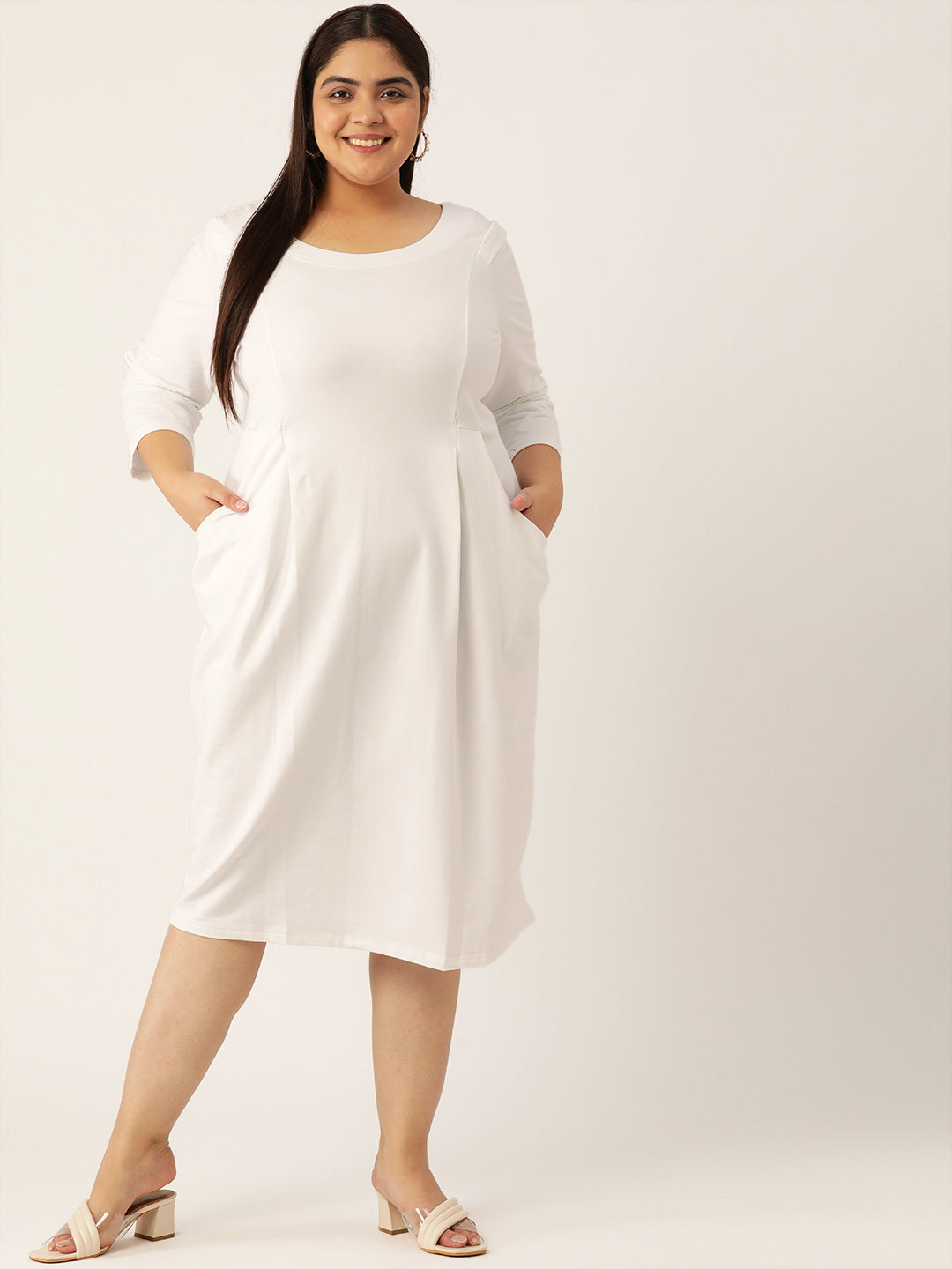 Trendy Plus Size Women’s Western Dress