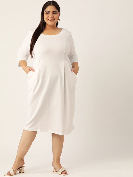 Trendy Plus Size Women’s Western Dress