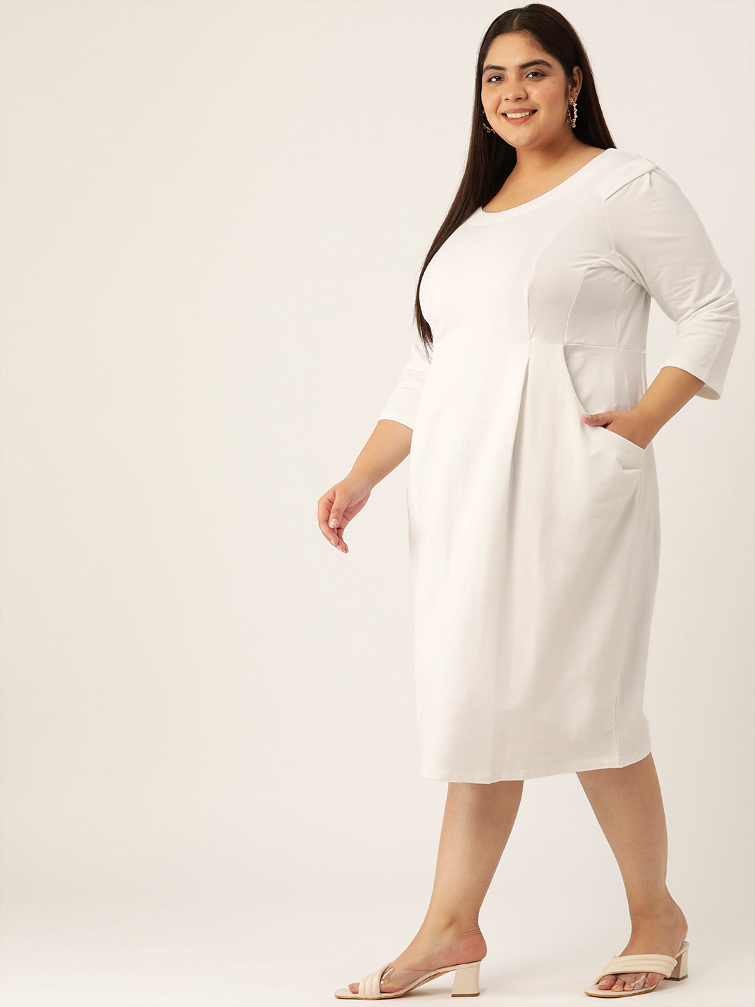 Trendy Plus Size Women’s Western Dress