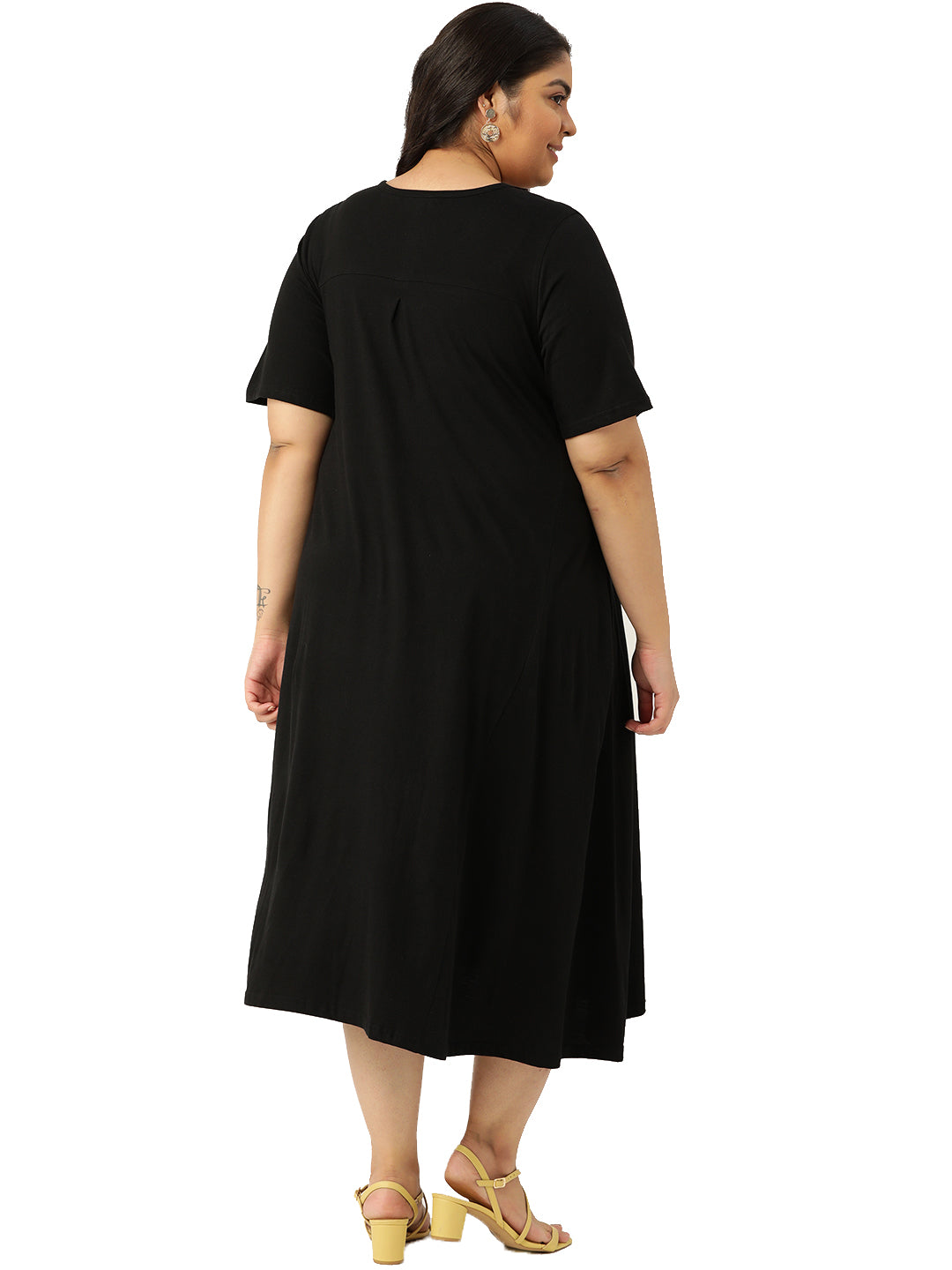 A-Line Midi Dress