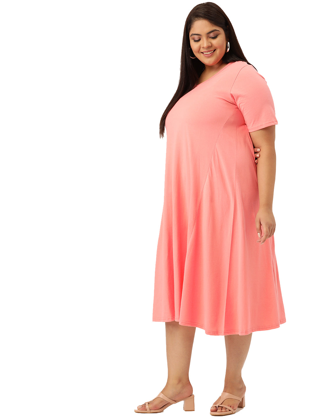 A-Line Midi Dress