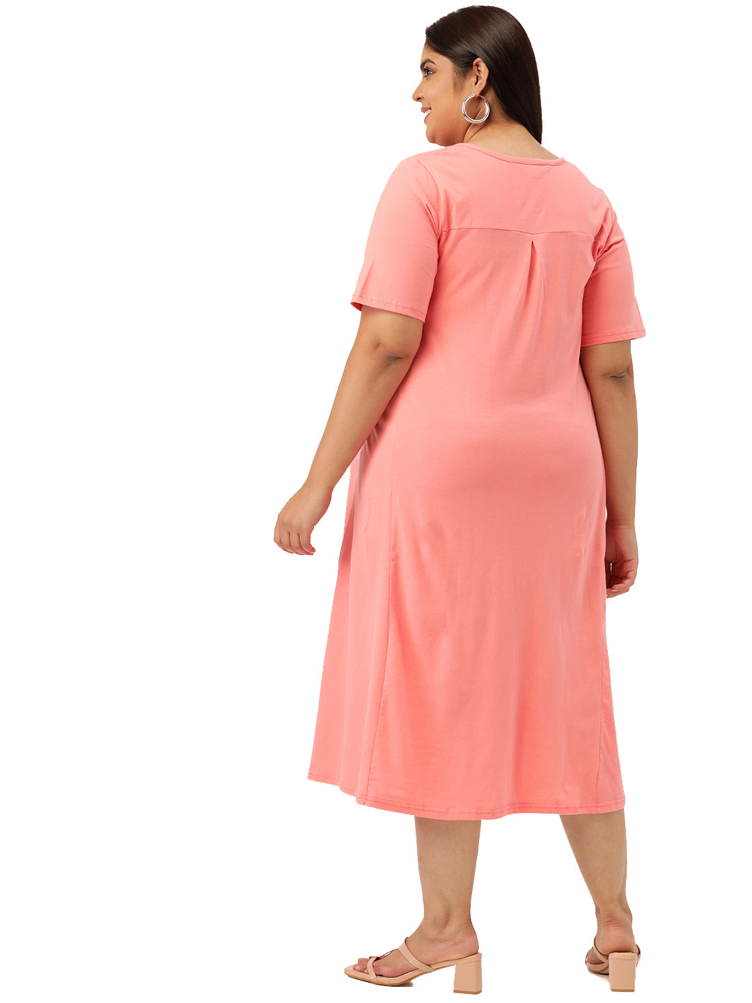 A-Line Midi Dress
