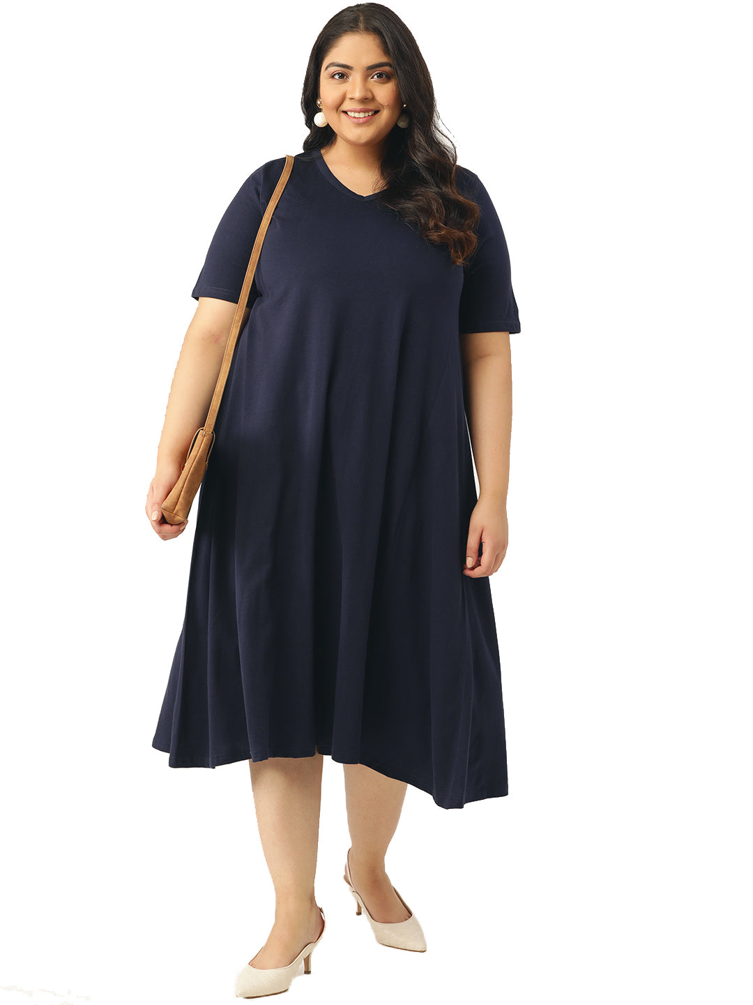 A-Line Midi Dress