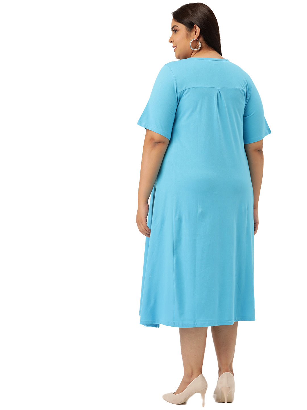 A-Line Midi Dress