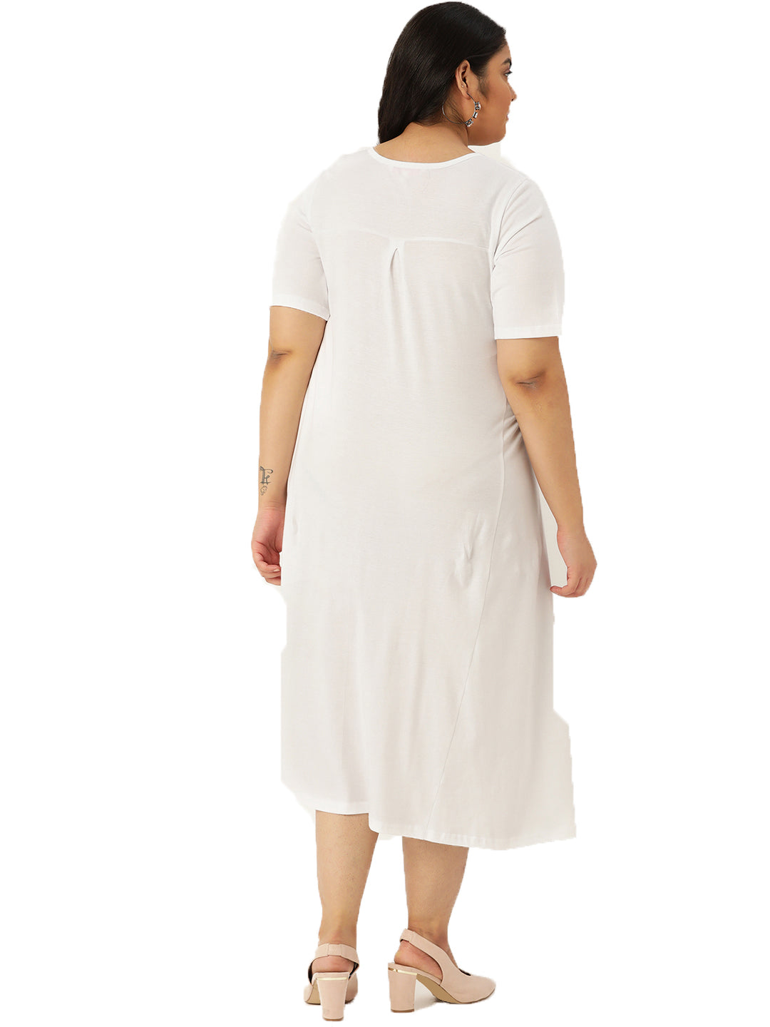 A-Line Midi Dress