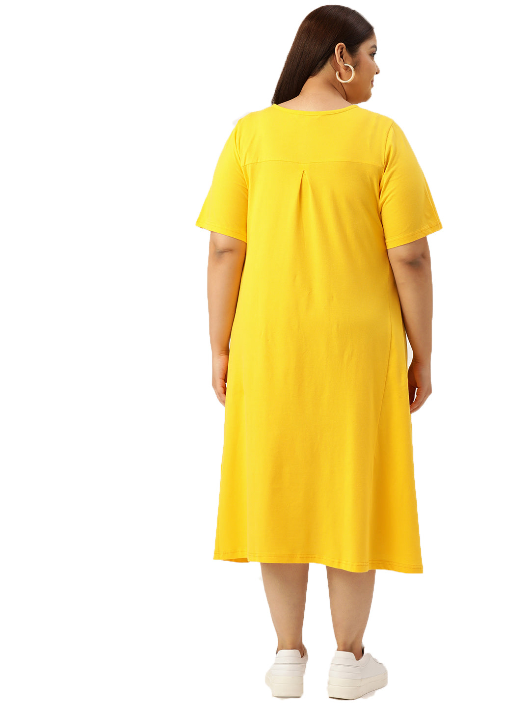 A-Line Midi Dress