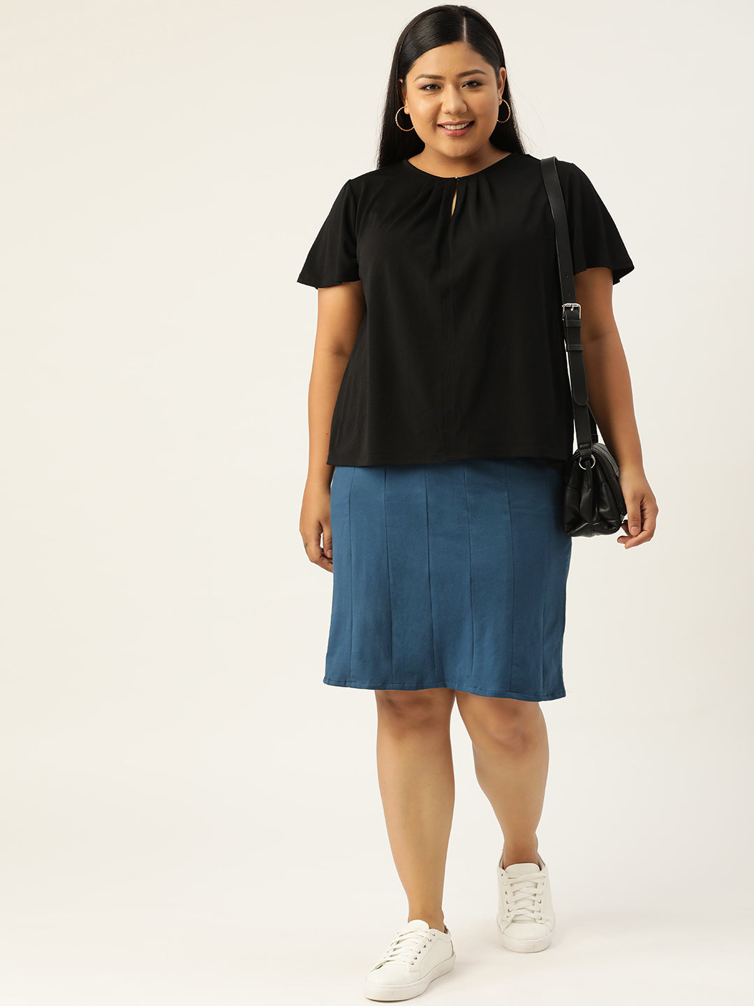 Modern & Fashionable Look Women’s Plus Size Skirt
