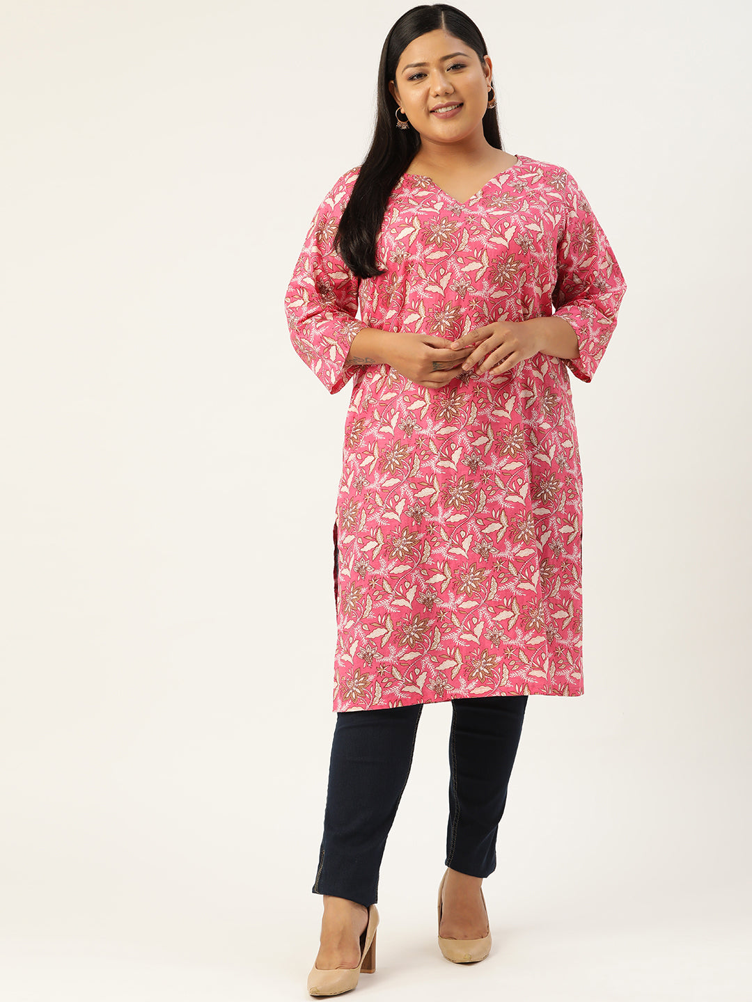 Stylish Plus Size Women Casual Top