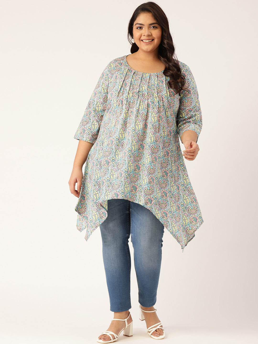 Stylish Plus Size Women Casual Top