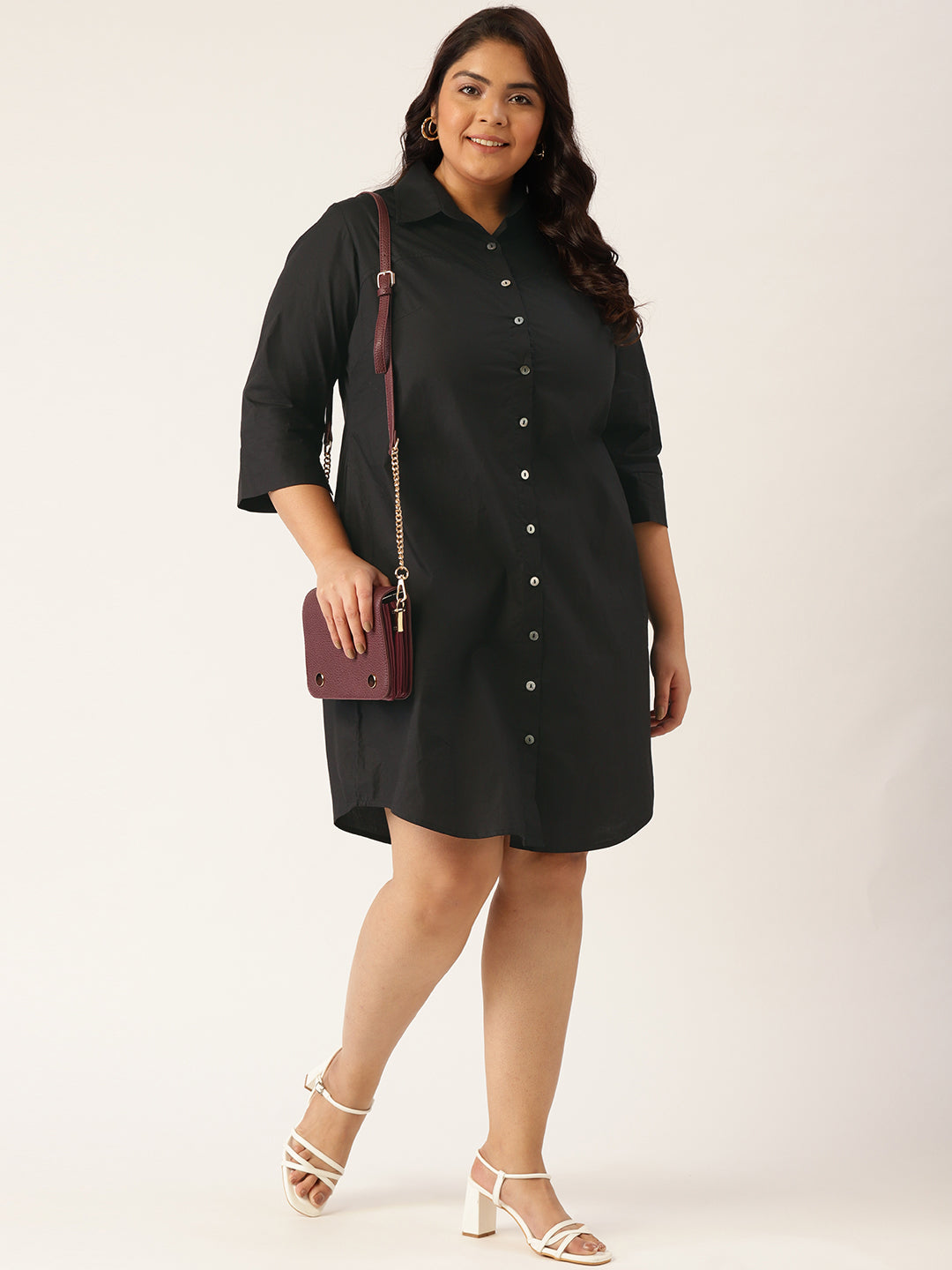 Trendy Plus Size Women’s Western Dress