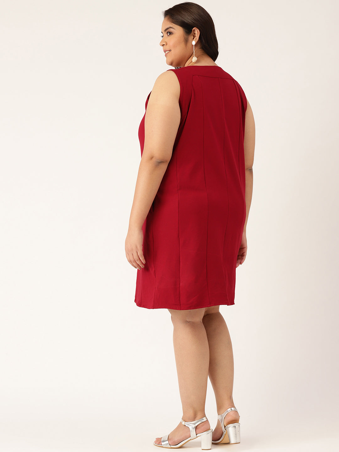 Plus Size Cotton Knitted Dress