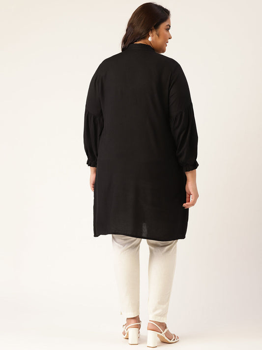 Plus Size Longline Tunic