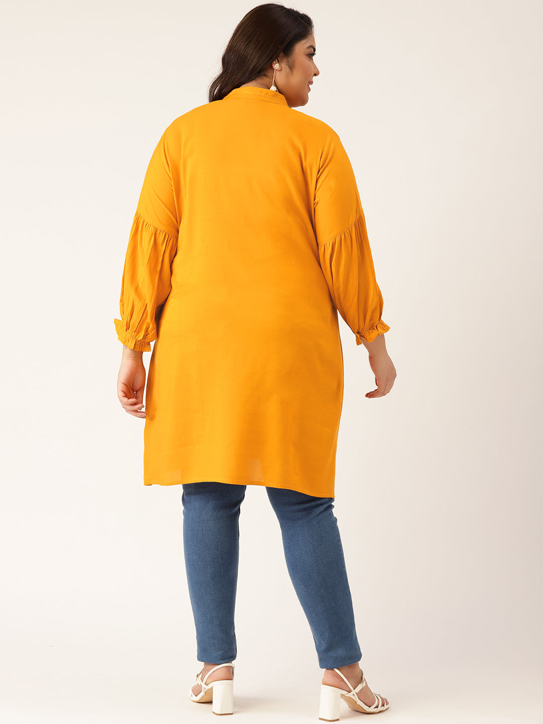 Plus Size Longline Tunic