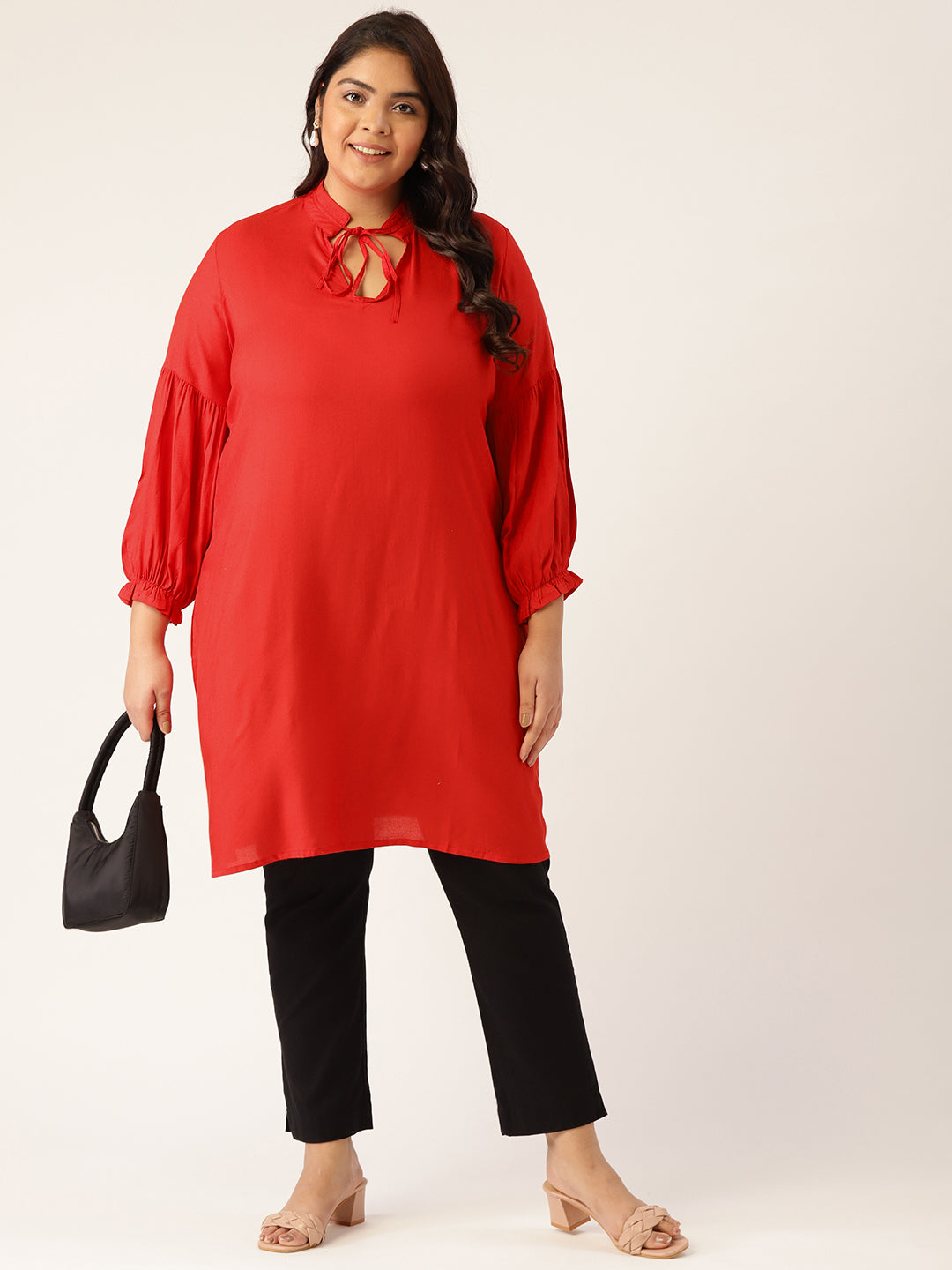 Plus Size Longline Tunic