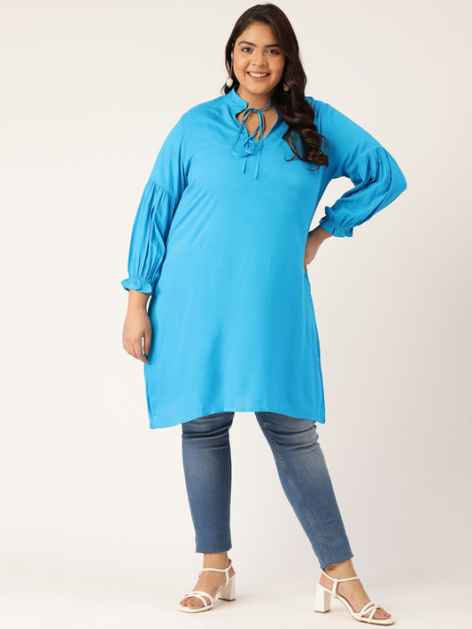 Plus Size Longline Tunic
