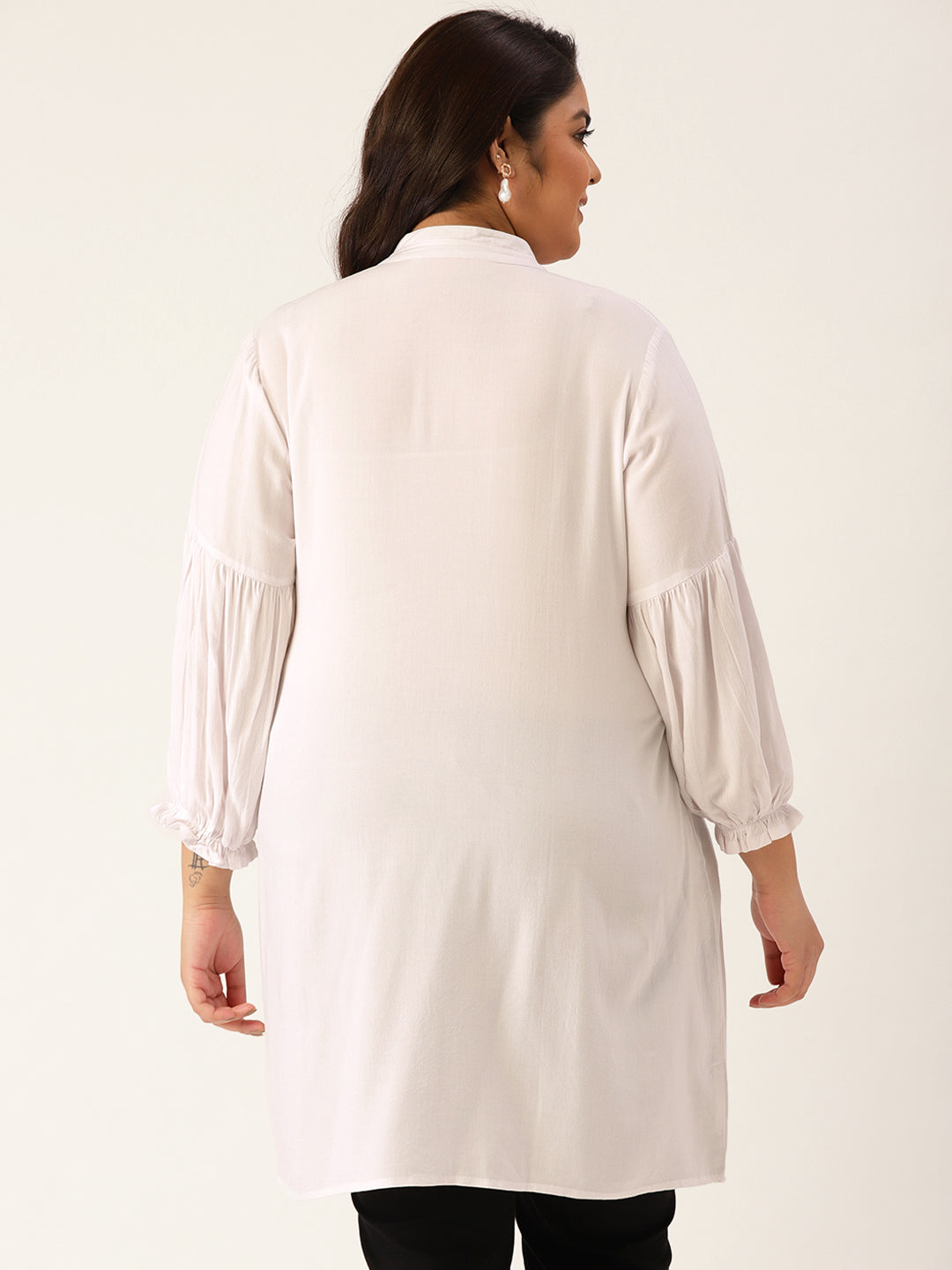 Plus Size Longline Tunic