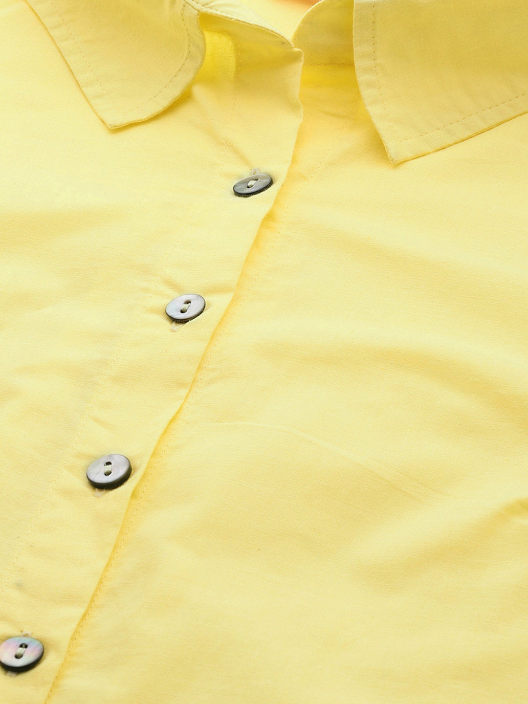Plus Size Shirt Collar Dress
