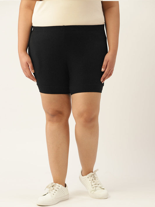 Plus Size Yoga Shorts