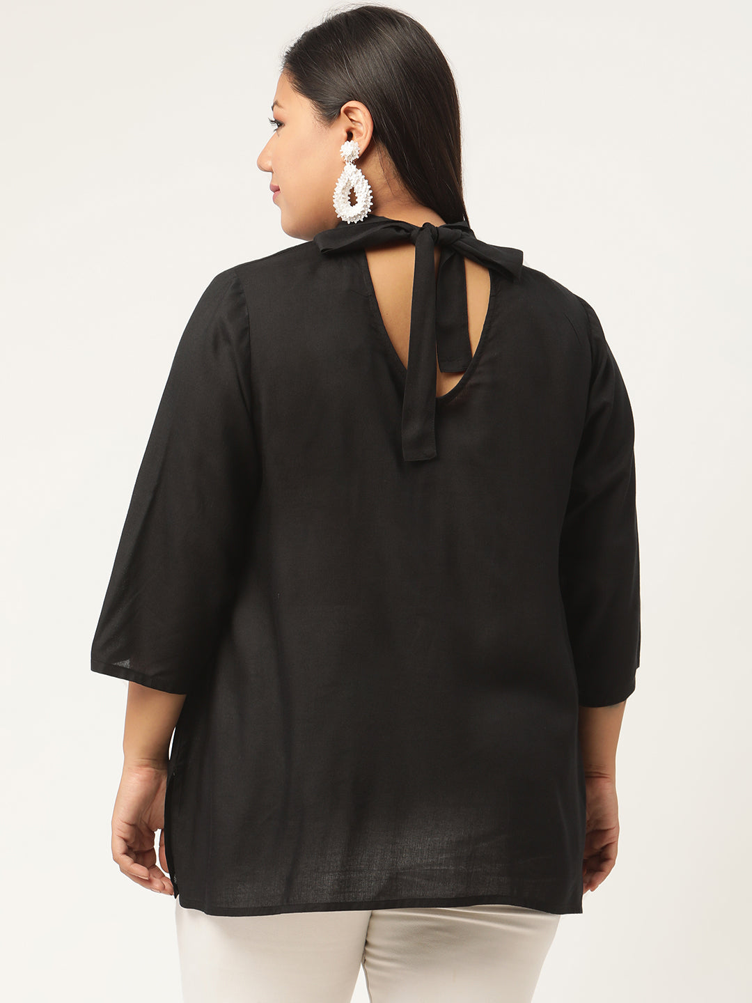 Stylish Plus Size Women Casual Top