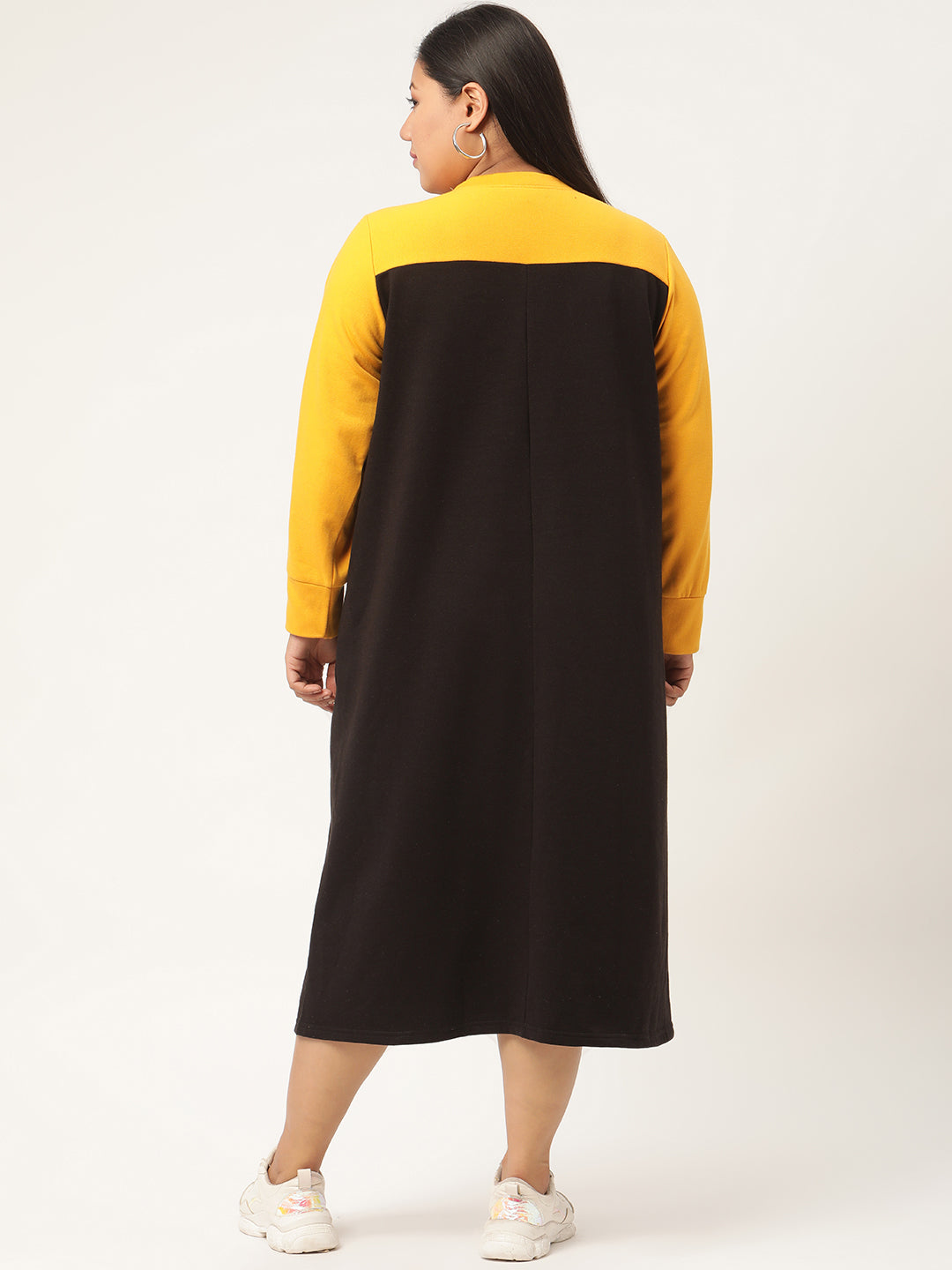 Line & Form Midi Fleece Dress