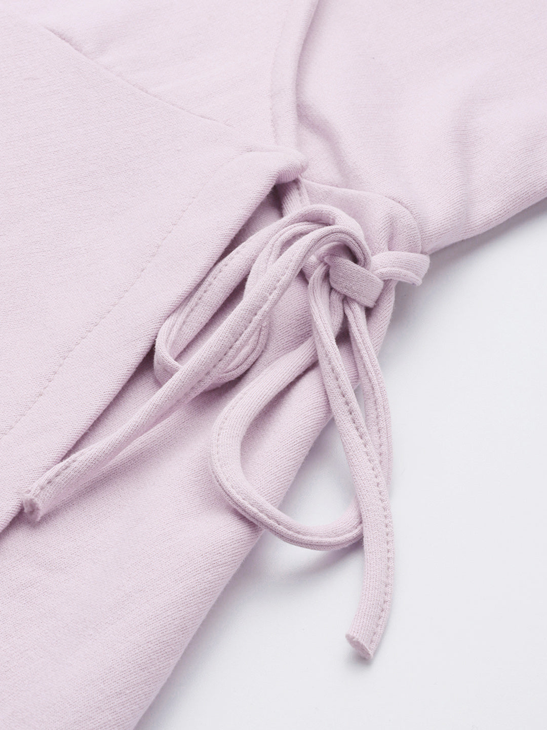 Wrap Intent Fleece Tunic
