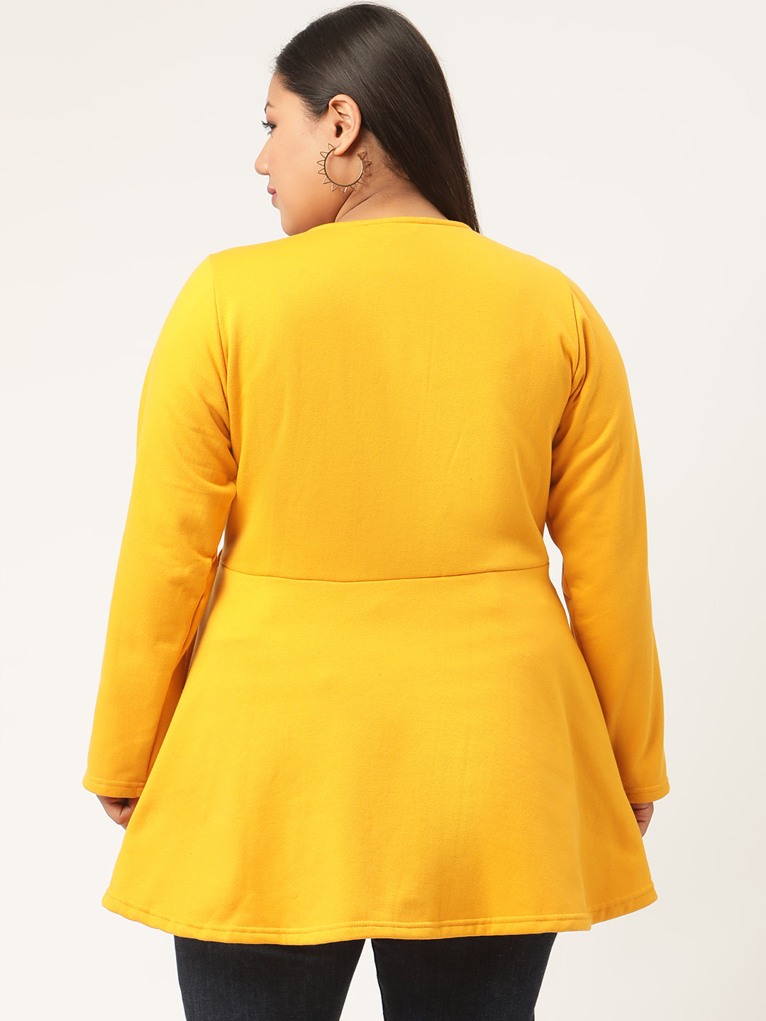 Wrap Intent Fleece Tunic