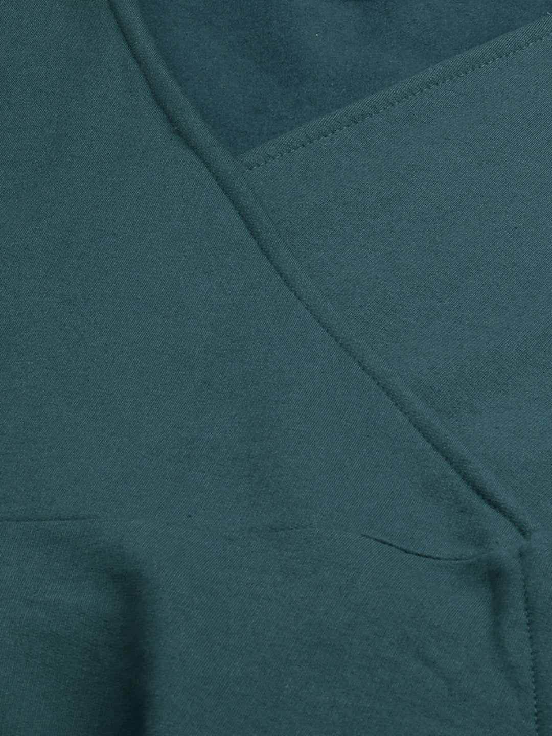 Wrap Intent Fleece Tunic