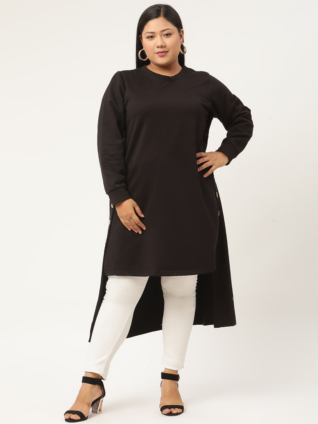 Side Note Fleece Tunic