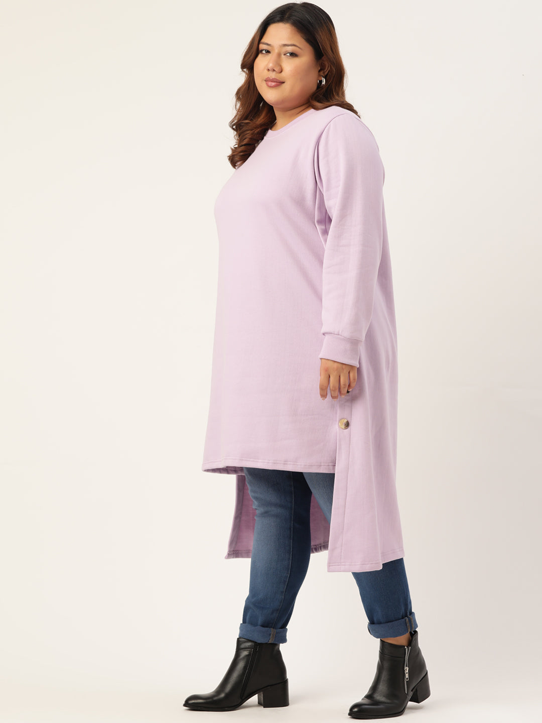 Side Note Fleece Tunic