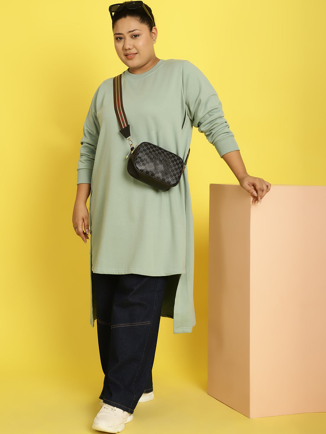 Side Note Fleece Tunic