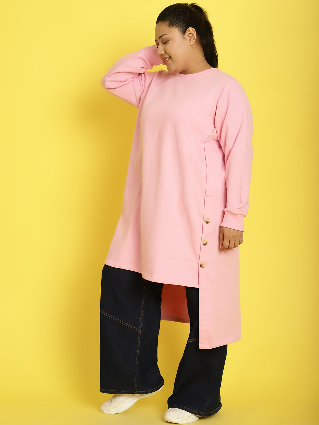 Side Note Fleece Tunic