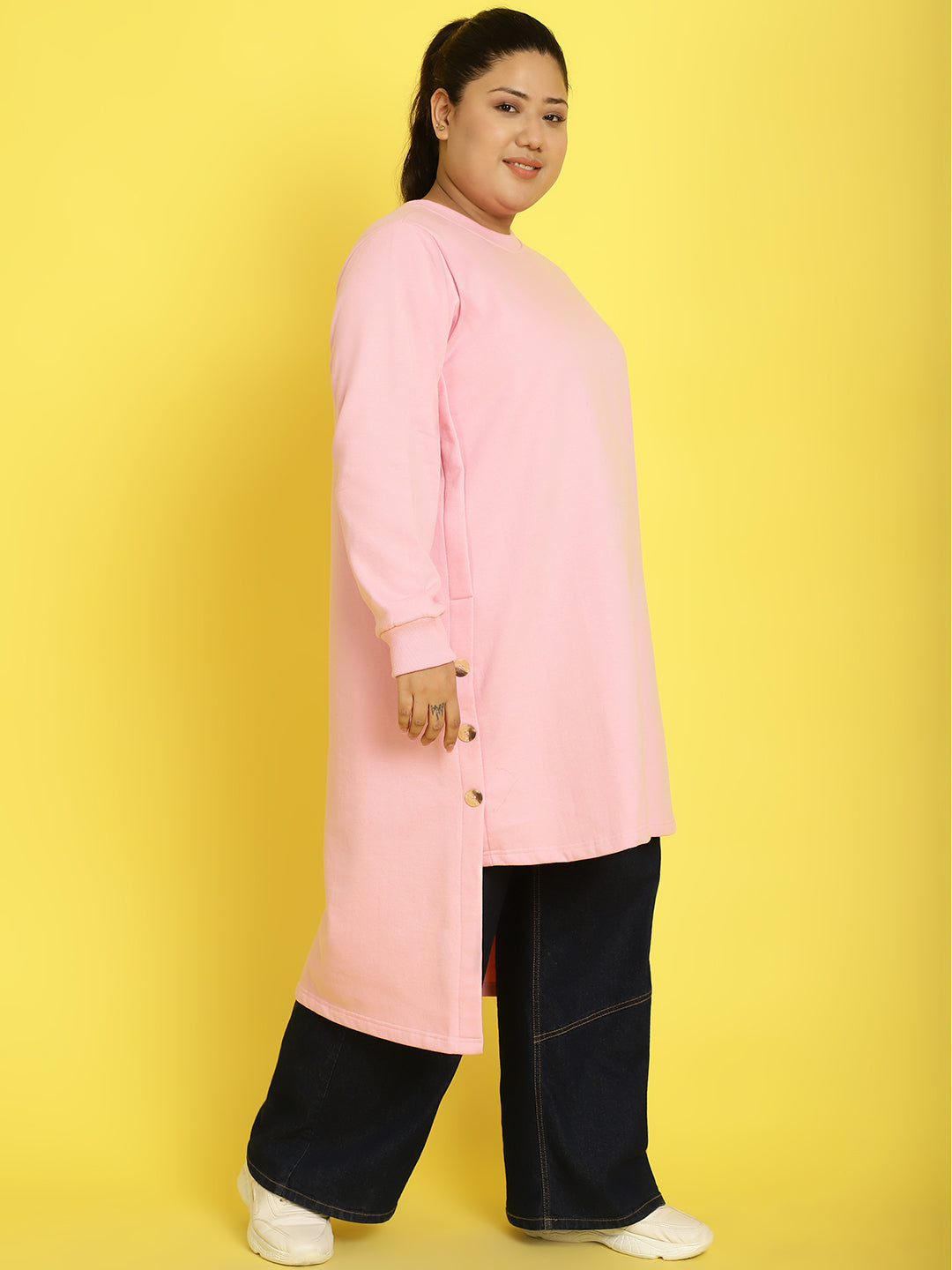 Side Note Fleece Tunic
