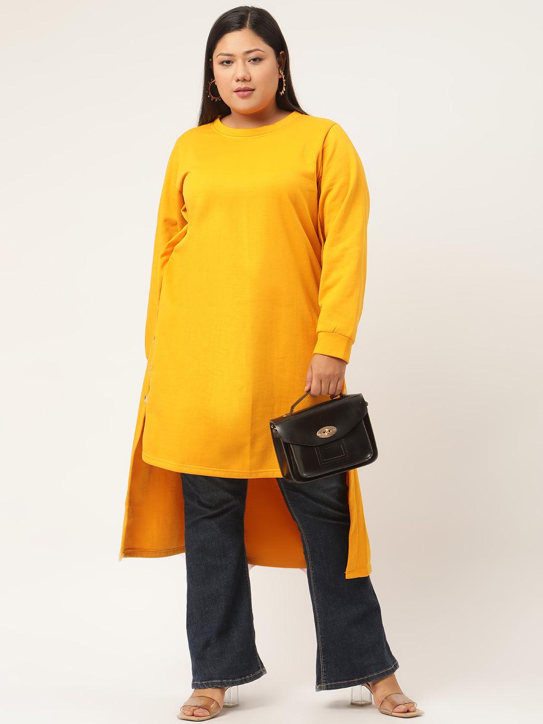 Side Note Fleece Tunic