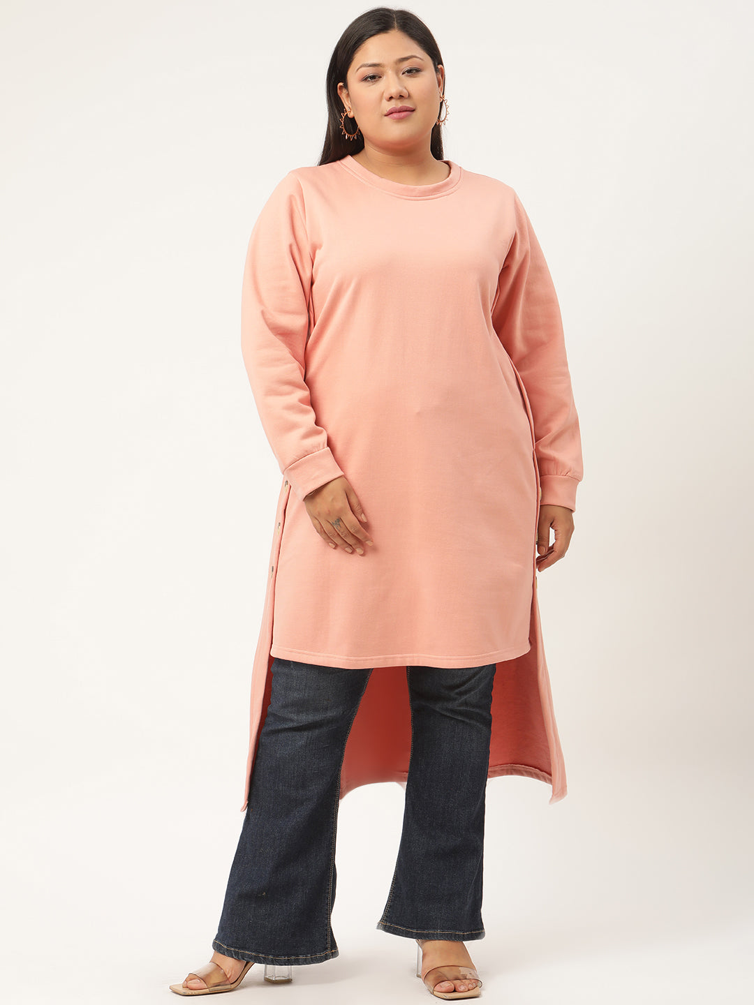 Side Note Fleece Tunic